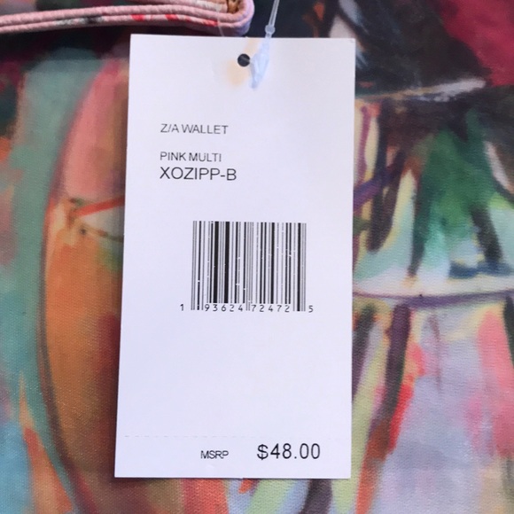 Brand New Betsey Johnson Pink Zippered Cat Wallet - Picture 10 of 14